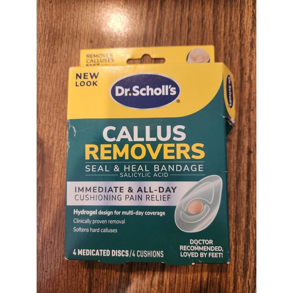 Dr. Scholl's Callus Remover Seal & Heal Bandage Cushion, Hydrogel Technology 4ct